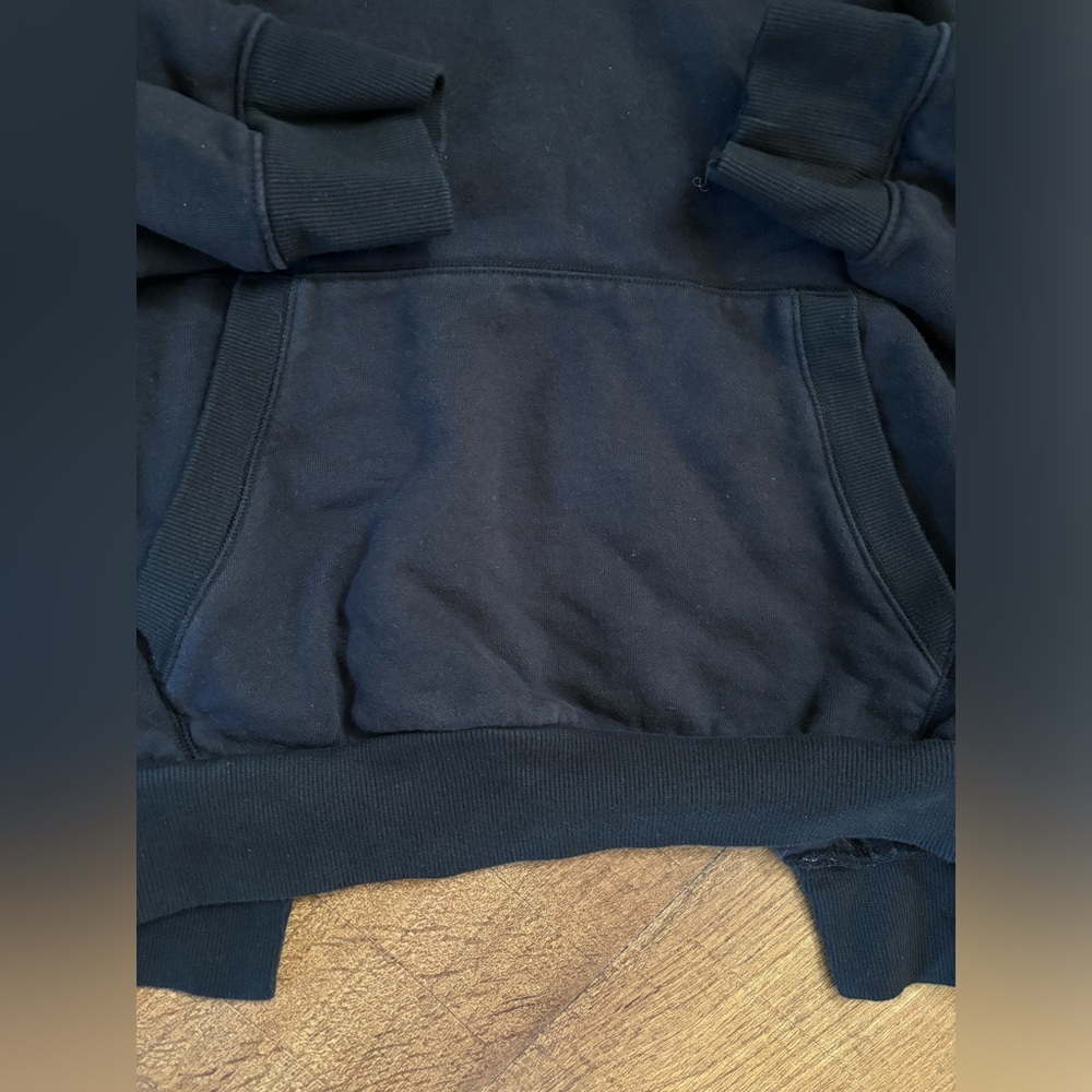 Athleta open back hoodie women Sz medium black - Picture 3 of 6